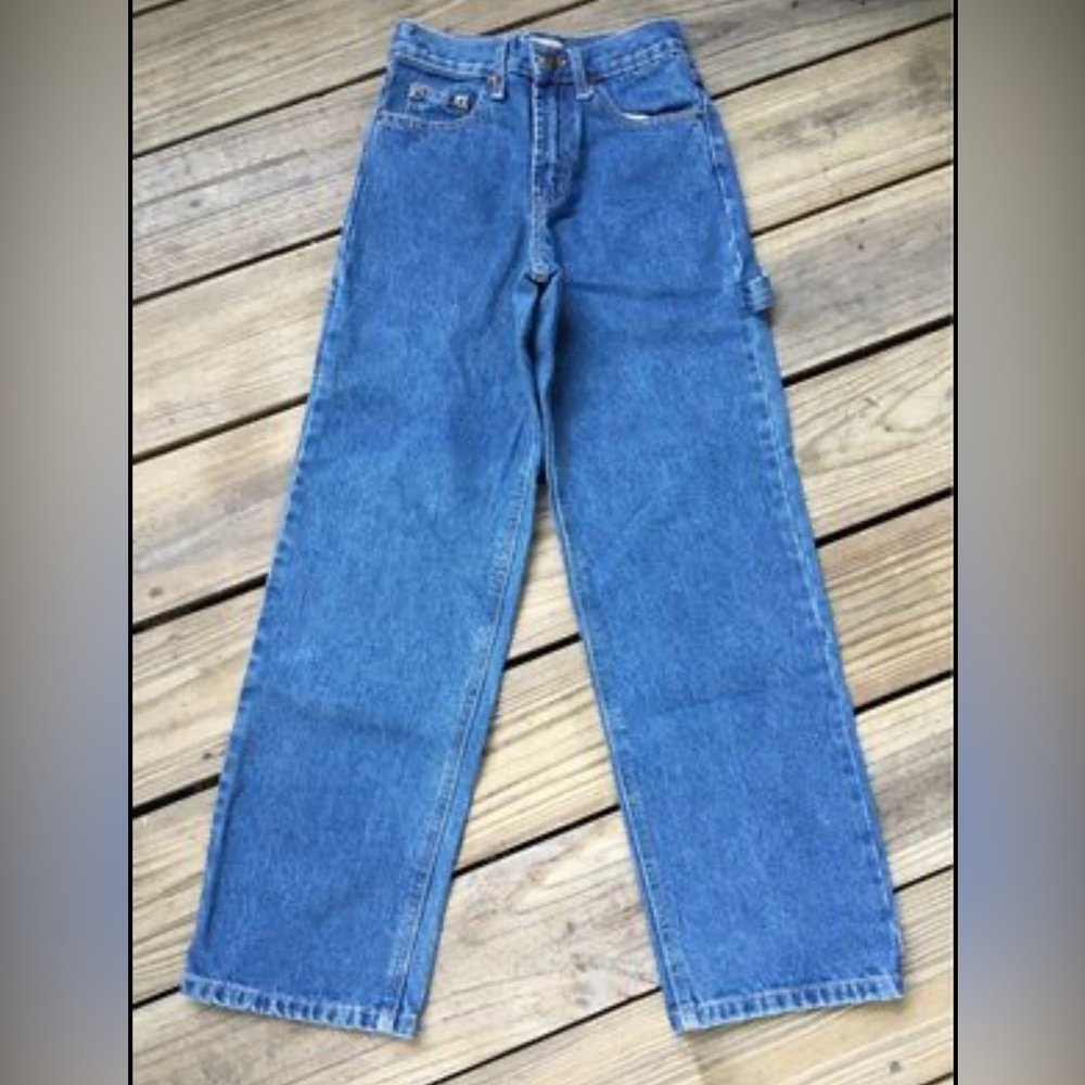 new child’s size 10 sturdy Blue Jeans Carpenter Jeans